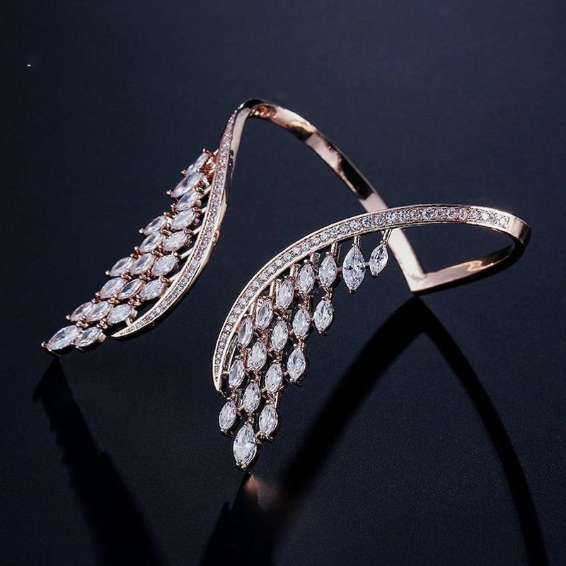 💍47% Rabatt✨ Ring und Armband aus Legierung mit Engelsflügeln