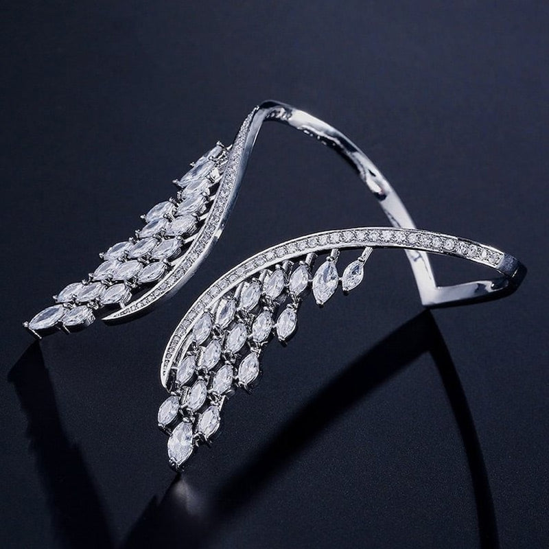 💍47% Rabatt✨ Ring und Armband aus Legierung mit Engelsflügeln