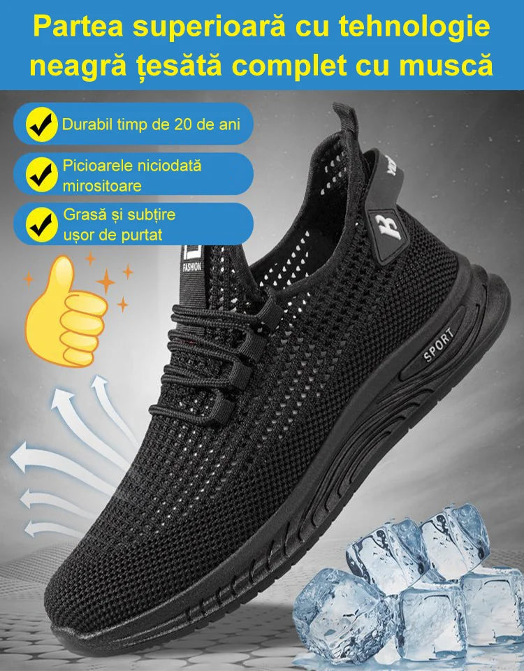 Atmungsaktive, gewebte Schuhe für Männer mit hohem Rückprall
