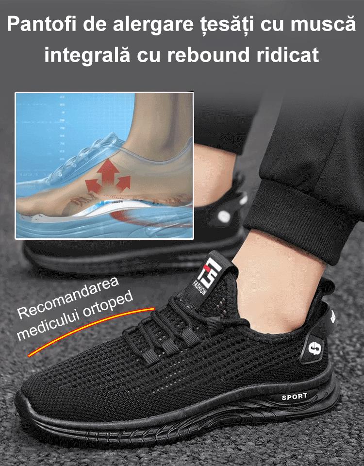 Atmungsaktive, gewebte Schuhe für Männer mit hohem Rückprall