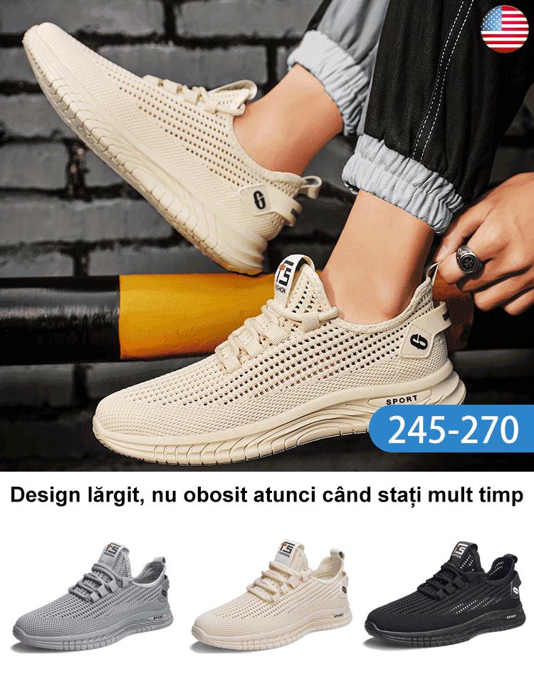 Atmungsaktive, gewebte Schuhe für Männer mit hohem Rückprall