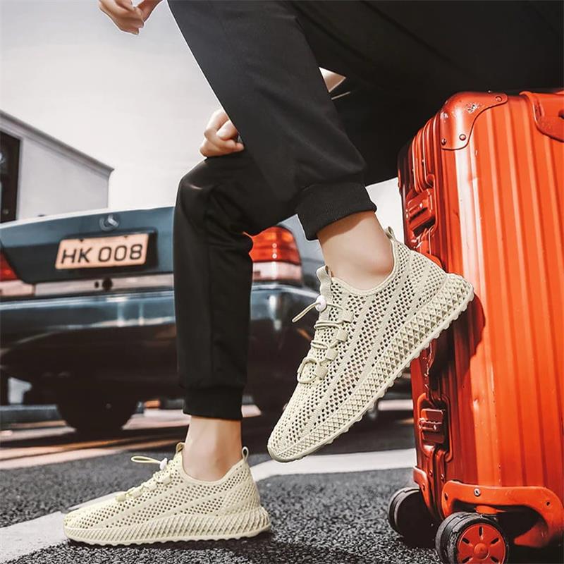 2024 Sommer Neue Produkte-Atmungsaktive dünne Mesh hohle Herrenschuhe