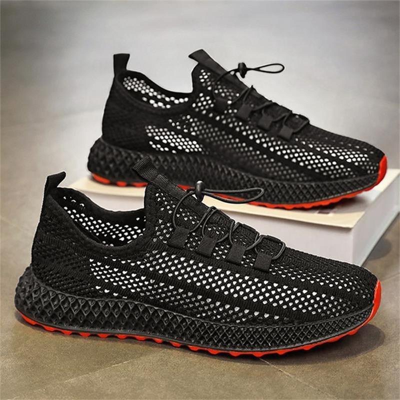 2024 Sommer Neue Produkte-Atmungsaktive dünne Mesh hohle Herrenschuhe