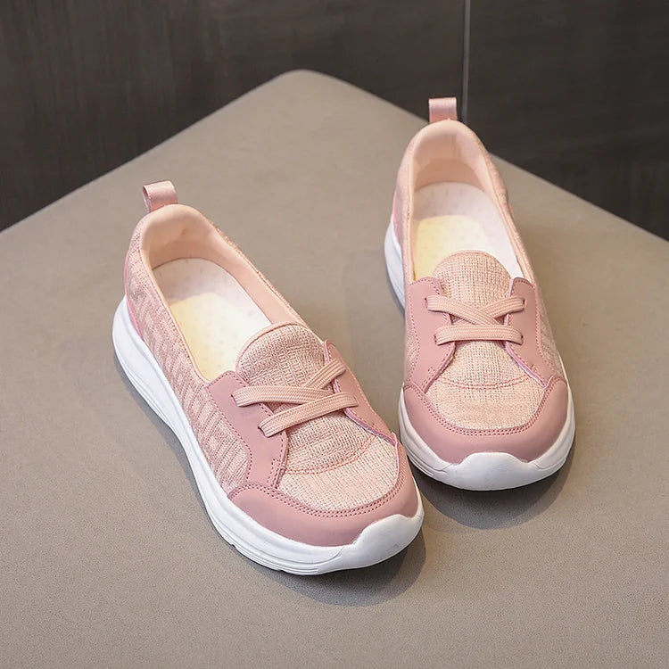 đ„ Last Day Promotion - OrthopĂ€dische Frauen atmungsaktiv Slip On Bogen UnterstĂŒtzung rutschfeste Schuhe