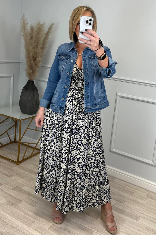 Leopardenkleid mit geraffter Taille