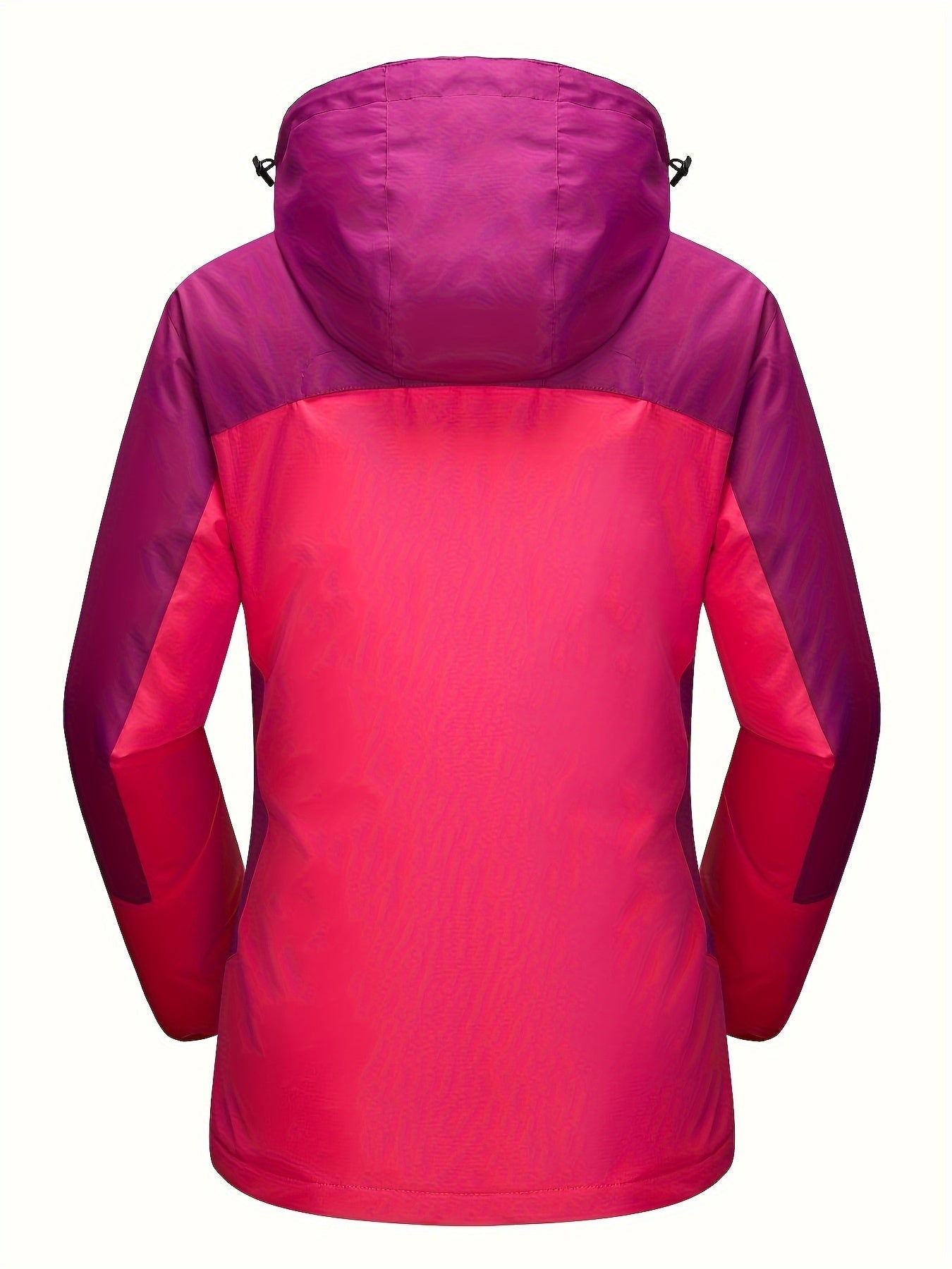 3-in-1 wasserdichter Wintermantel, mit Fleece gefüttert, zweiteiliger Anzug, Ski- und Wanderjacke mit Kapuze