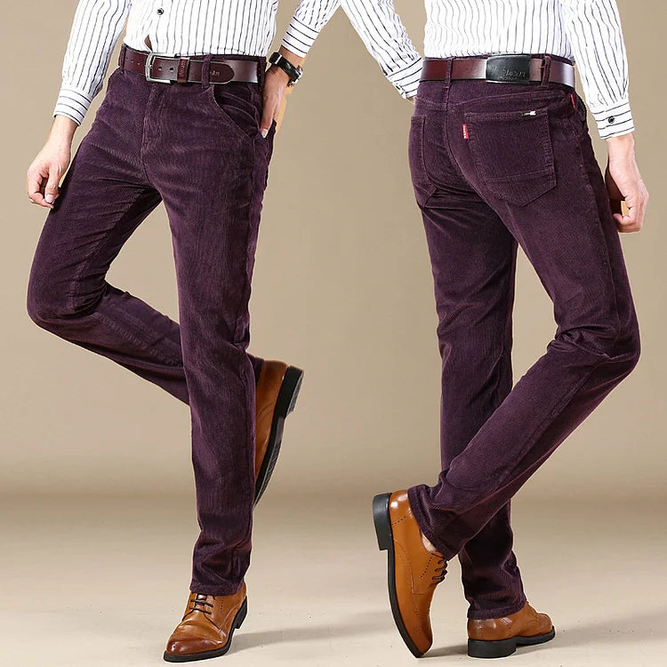 š„Kaufen Sie 2 versandkostenfreiš„ - Cordhose in klassischer Passform für Herren