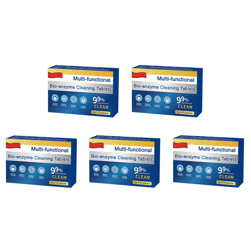 ⏰Zeitlich begrenztes Angebot - NUR 36,99 € FÜR 100PCS🔥Multifunktionale Bio-Enzym-Reinigungstabletten