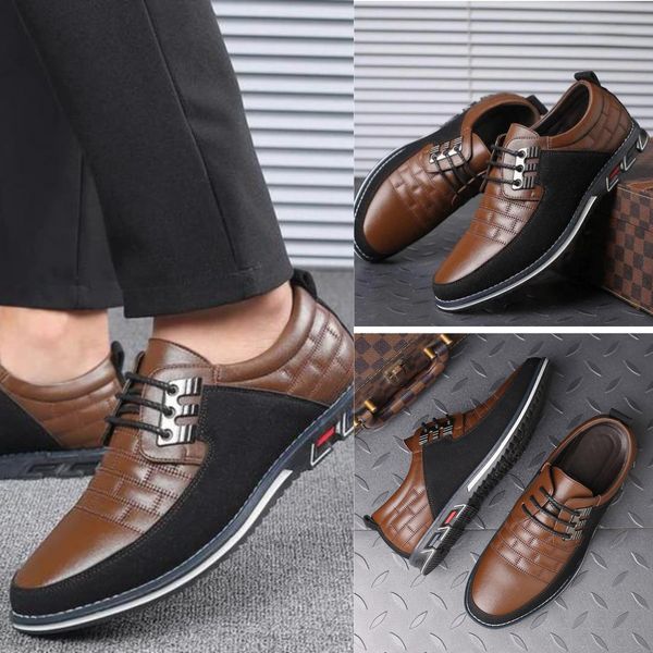2024 italienische klassische Mode handgefertigte Lederschuhe