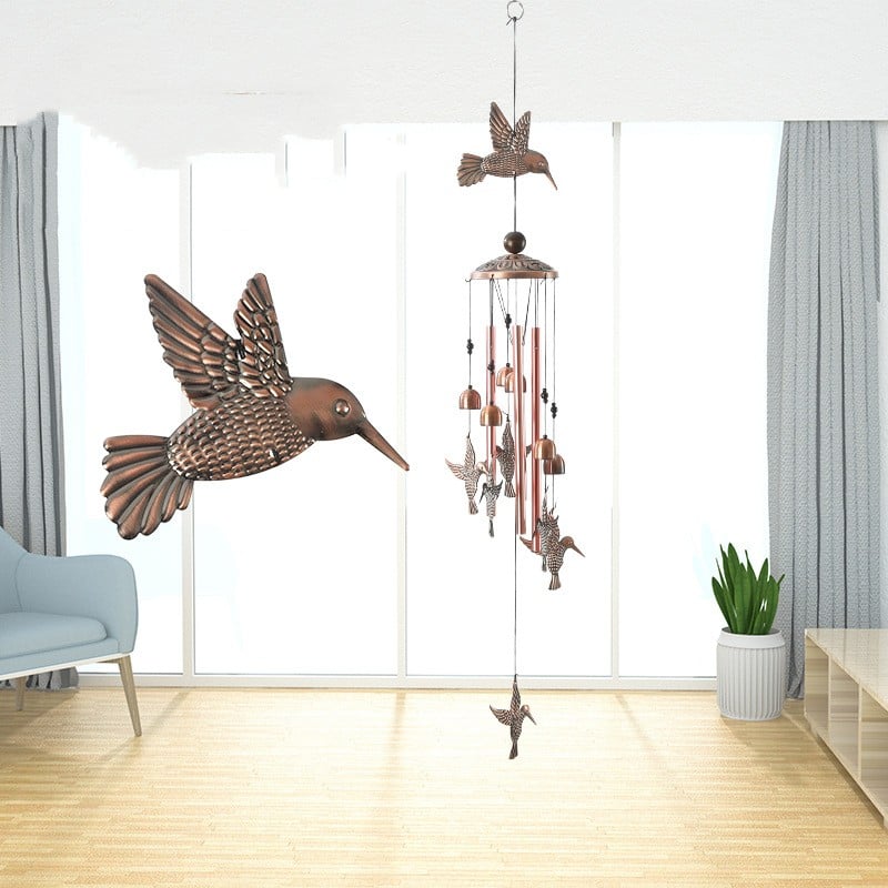 🎐Reines handgefertigtes Windspiel aus Kupferpferd