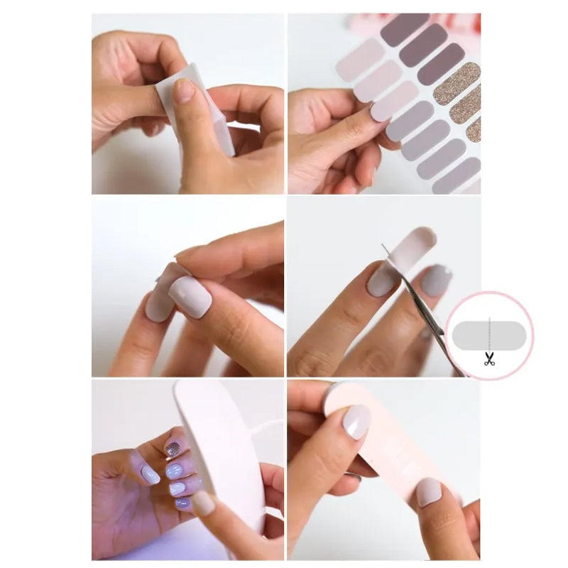 đ„ 49% OFFâšSEMICURED UV GEL NAIL STICKER KIT