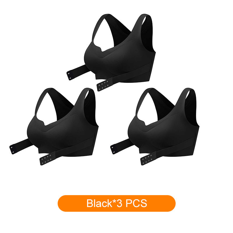 šCozy Seamless Push Up BH med frƤmre stƤngning fƶr kvinnorš