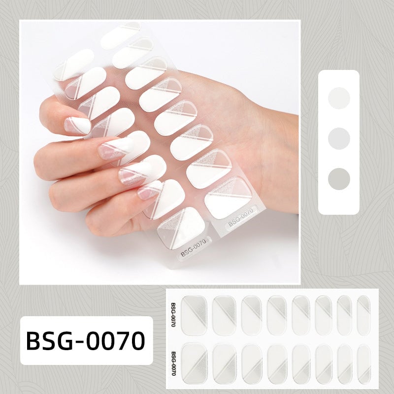 đ„ 49% OFFâšSEMICURED UV GEL NAIL STICKER KIT