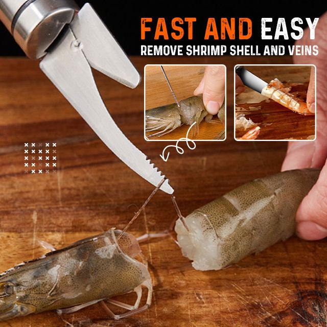 (🔥 Hot Sale - 49% OFF)5 in 1 multifunktionales Krabbenschnur-Fischmaulmesser, 🔥Mehr kaufen, mehr sparen