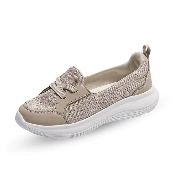 đ„ Last Day Promotion - OrthopĂ€dische Frauen atmungsaktiv Slip On Bogen UnterstĂŒtzung rutschfeste Schuhe