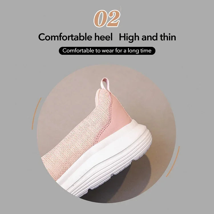 đ„ Last Day Promotion - OrthopĂ€dische Frauen atmungsaktiv Slip On Bogen UnterstĂŒtzung rutschfeste Schuhe