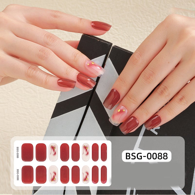 đ„ 49% OFFâšSEMICURED UV GEL NAIL STICKER KIT