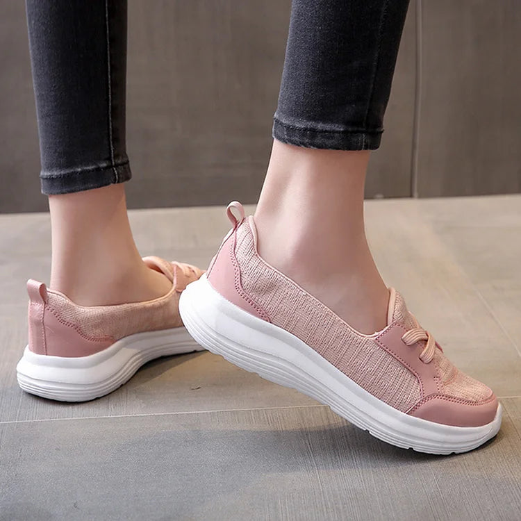 đ„ Last Day Promotion - OrthopĂ€dische Frauen atmungsaktiv Slip On Bogen UnterstĂŒtzung rutschfeste Schuhe