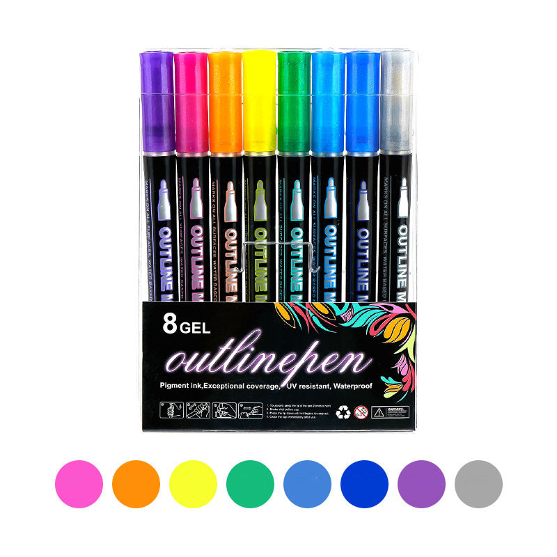 🎅Weihnachtsgeschenkidee 49% Rabatt🎁Farbige Lightstick Graffiti Textmarker-Stifte