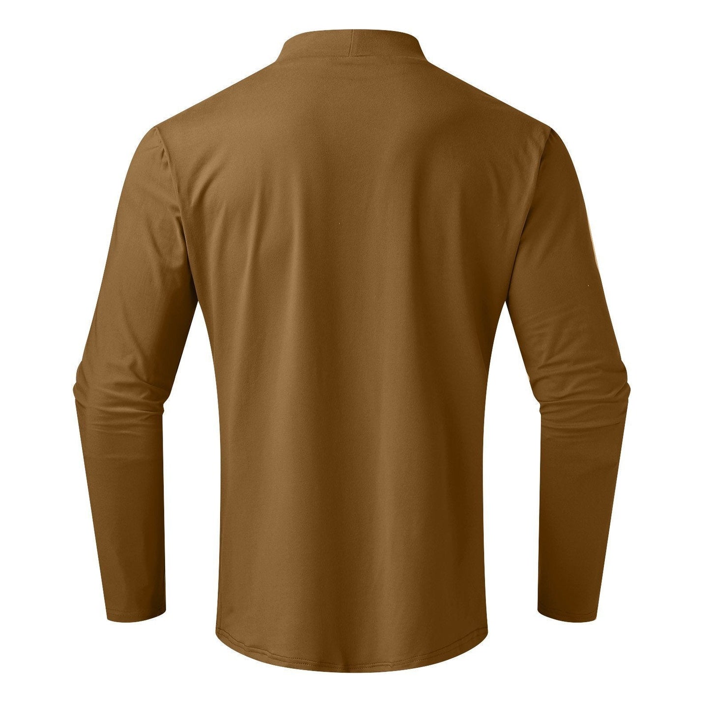 🔥50% Rabatt🔥Slim Fit Langarm-T-Shirt für Herren mit Stehkragen
