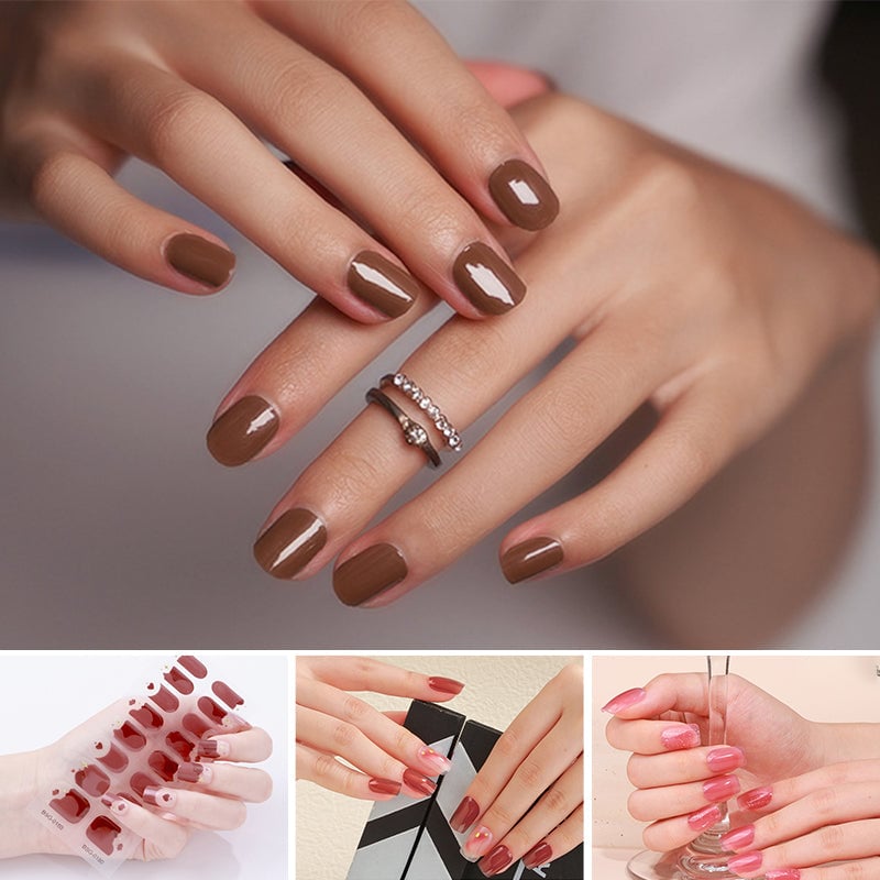 đ„ 49% OFFâšSEMICURED UV GEL NAIL STICKER KIT