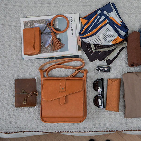 🔥Neue 2025 Bestseller - Jetzt mit 49% RABATT!🎁Einzigartig gestaltete Leder Crossbody Tasche👜