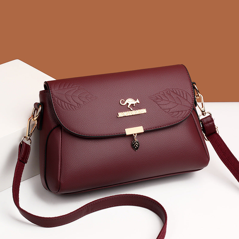 💖Exquisite Geschenke🌹Neue Mode mehrschichtige Ledertasche für Frauen