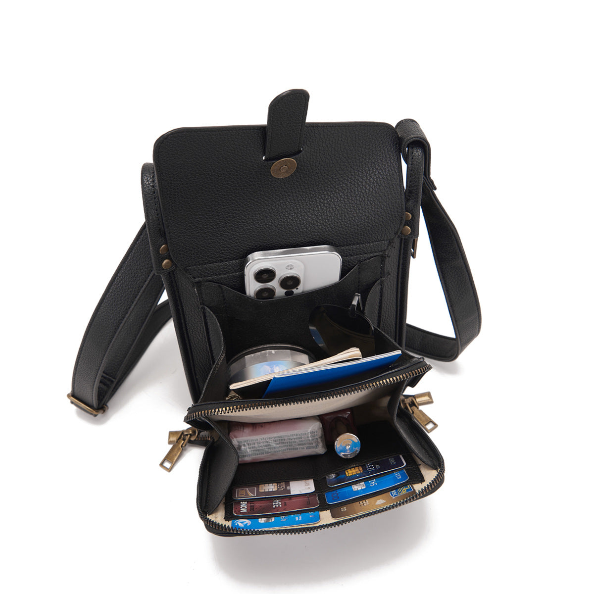 🔥Neue 2025 Bestseller - Jetzt mit 49% RABATT!🎁Einzigartig gestaltete Leder Crossbody Tasche👜