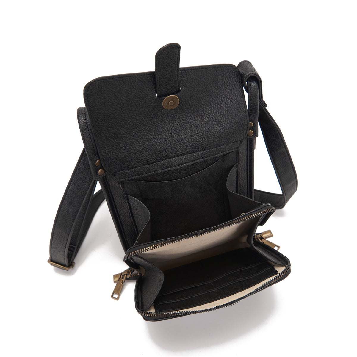 🔥Neue 2025 Bestseller - Jetzt mit 49% RABATT!🎁Einzigartig gestaltete Leder Crossbody Tasche👜