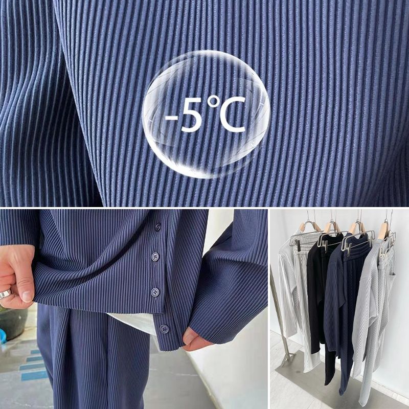 Lockeres, modisches, langärmliges 2-teiliges Set für Herren 🎁Kaufen Sie 2 und erhalten Sie kostenlosen Versand