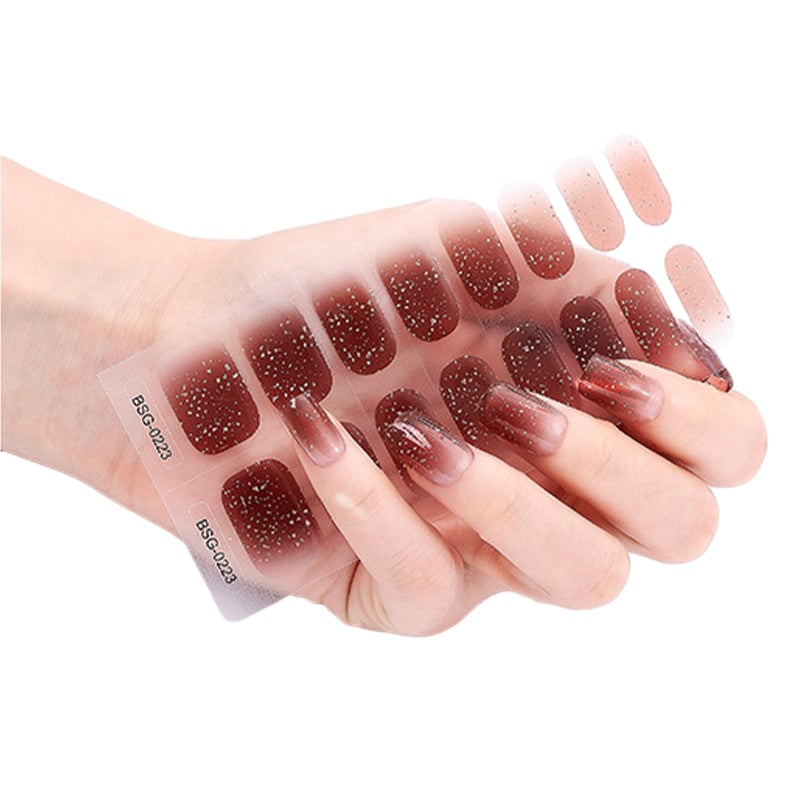 đ„ 49% OFFâšSEMICURED UV GEL NAIL STICKER KIT