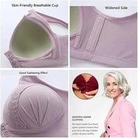 👙Kaufen Sie 1 und erhalten Sie 2 gratis ❤️🔥Atmungsaktiver, hautfreundlicher Baumwoll-BH mit Knopf vorne