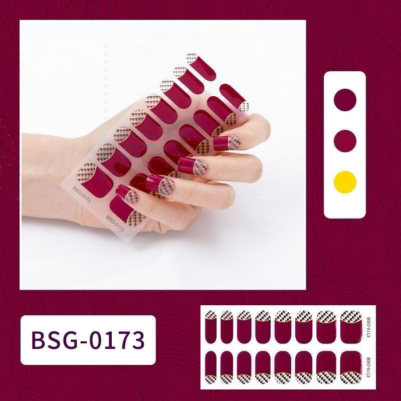 đ„ 49% OFFâšSEMICURED UV GEL NAIL STICKER KIT
