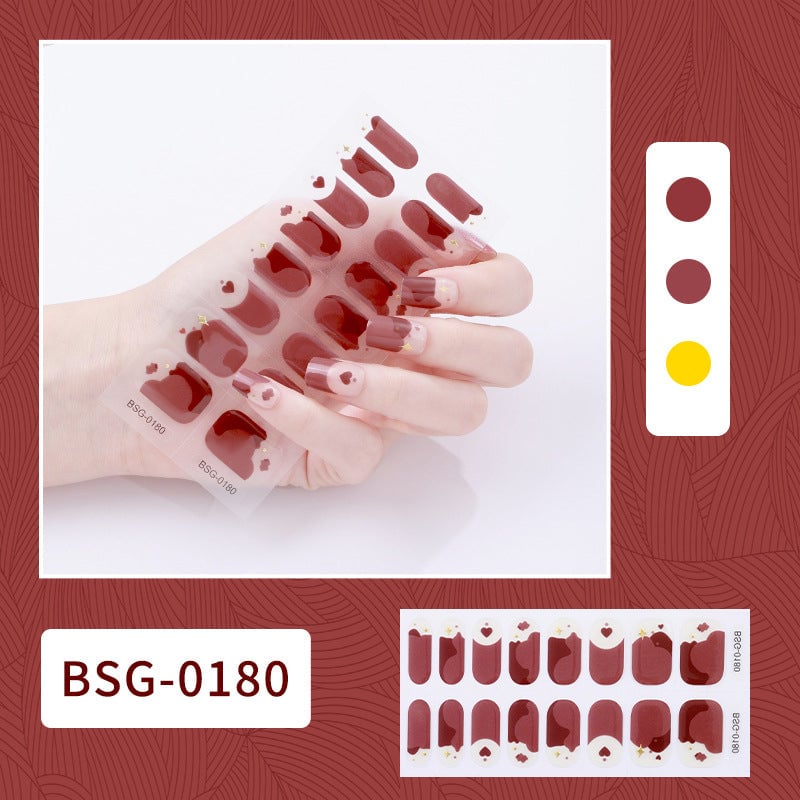 đ„ 49% OFFâšSEMICURED UV GEL NAIL STICKER KIT