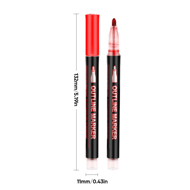 🎅Weihnachtsgeschenkidee 49% Rabatt🎁Farbige Lightstick Graffiti Textmarker-Stifte