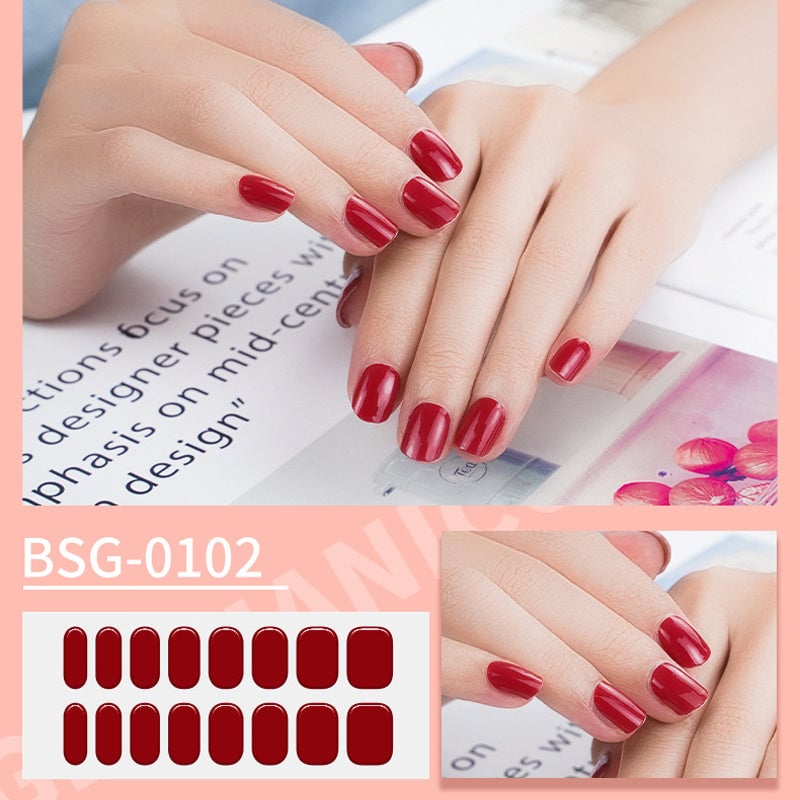 đ„ 49% OFFâšSEMICURED UV GEL NAIL STICKER KIT