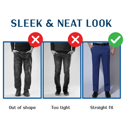 đ„ Herren High Waist Straight Fit Stretch Jeans