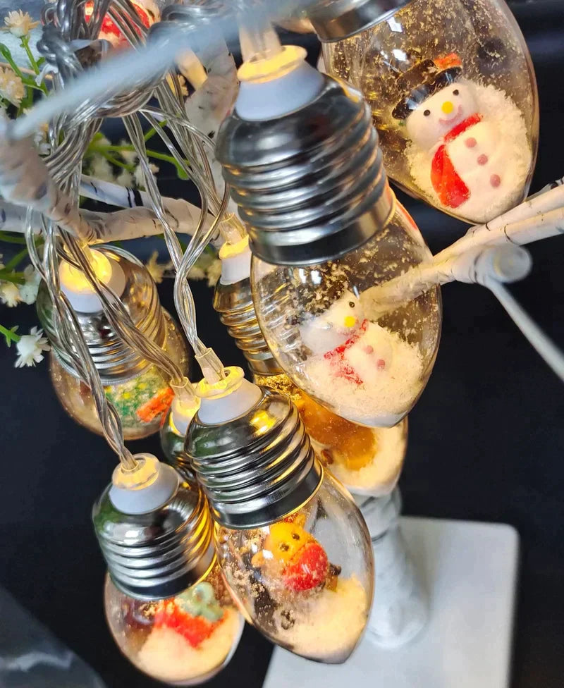 🎄Jul Led Wishing Ball Lichterkette Dekorationer