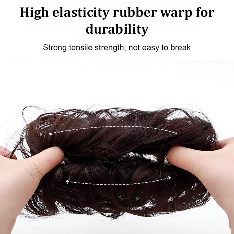 Das perfekte Geschenk für sie - Voluminöse, realistische Pillenhaarperücke