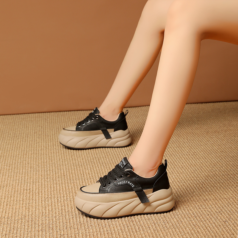 š„OrthopƤdische Schuhe aus wasserdichtem Leder mit weicher Sohle