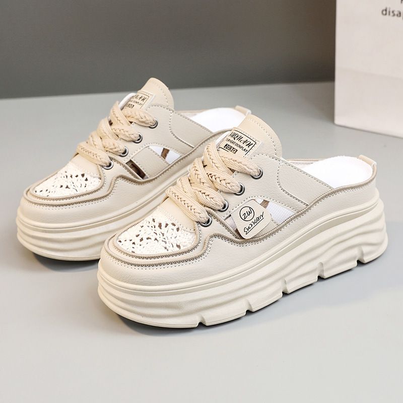 Jahrestag🔥Kostenloser Versand🔥Leichte, atmungsaktive Schuhe mit dicker Sohle und Hohlraum für Frauen