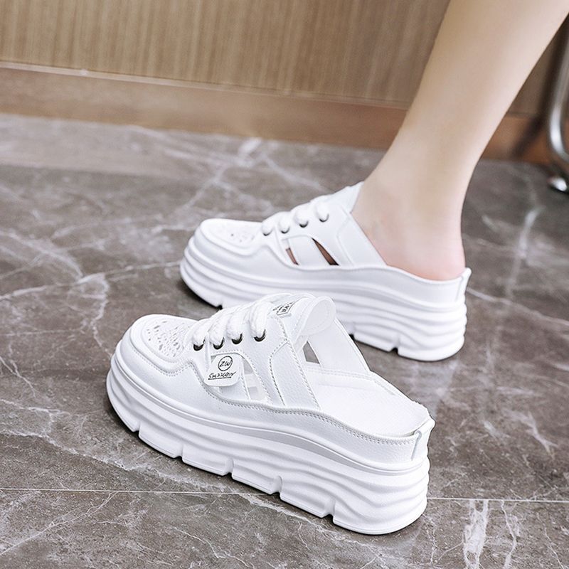 Jahrestag🔥Kostenloser Versand🔥Leichte, atmungsaktive Schuhe mit dicker Sohle und Hohlraum für Frauen