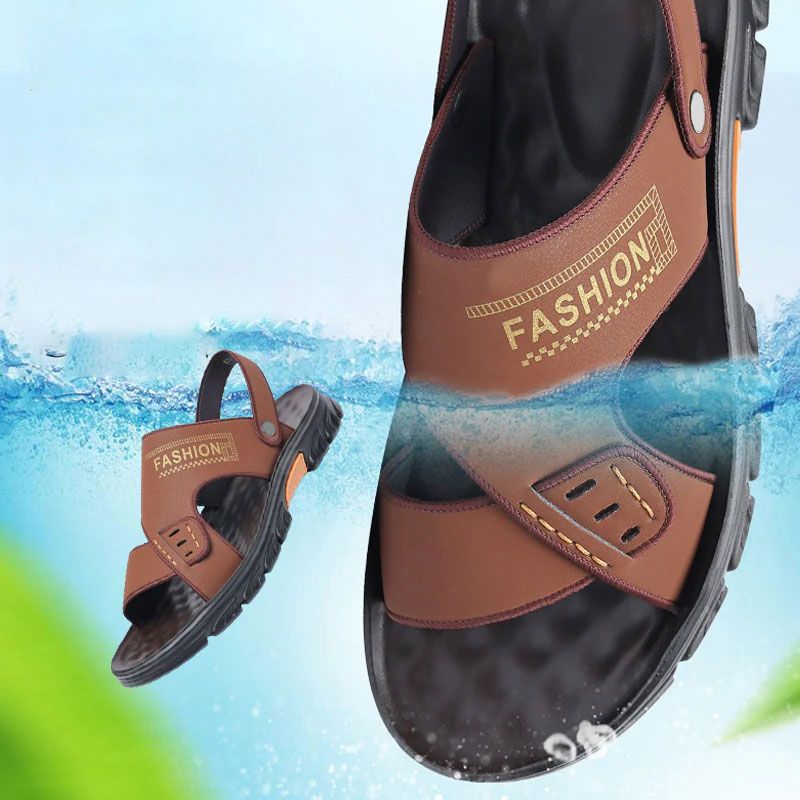 💖Vatertagsverkauf zum halben Preis💖Breaty und Nicht -Slip -Strandsandalen für Männer