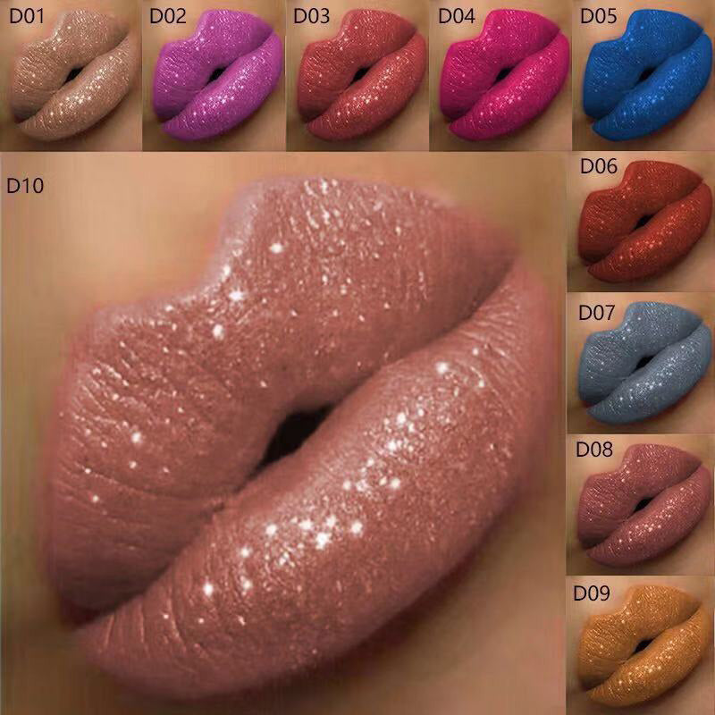 💄1 KAUFEN 1 GRATIS🎁Metallischer flüssiger Diamant-Glitter-Lippenstift