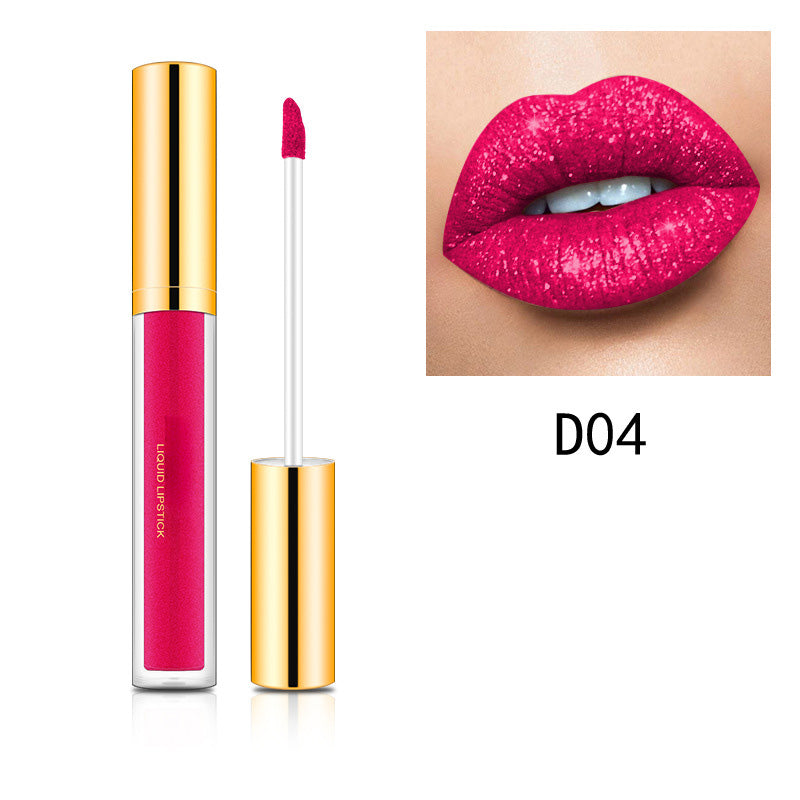 💄1 KAUFEN 1 GRATIS🎁Metallischer flüssiger Diamant-Glitter-Lippenstift