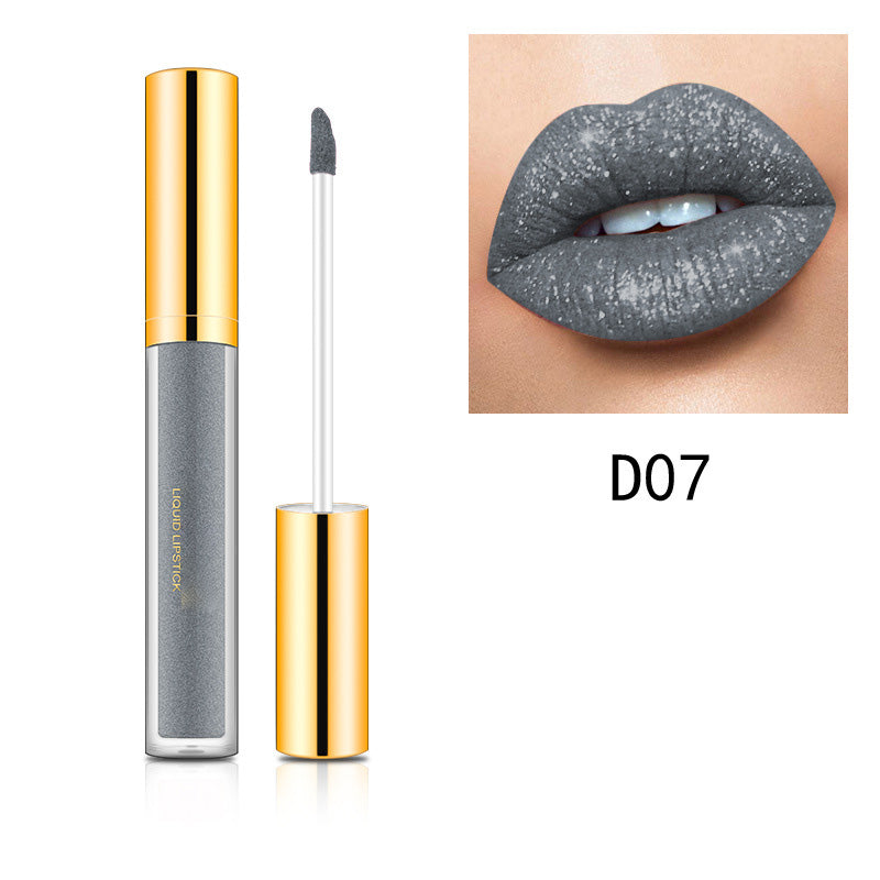 💄1 KAUFEN 1 GRATIS🎁Metallischer flüssiger Diamant-Glitter-Lippenstift