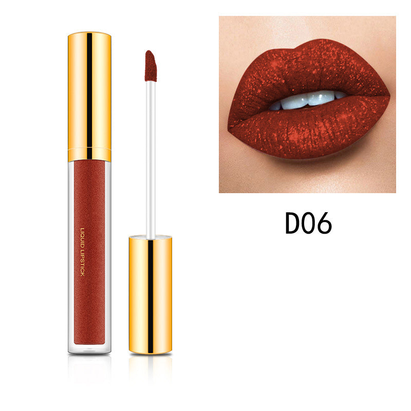 💄1 KAUFEN 1 GRATIS🎁Metallischer flüssiger Diamant-Glitter-Lippenstift