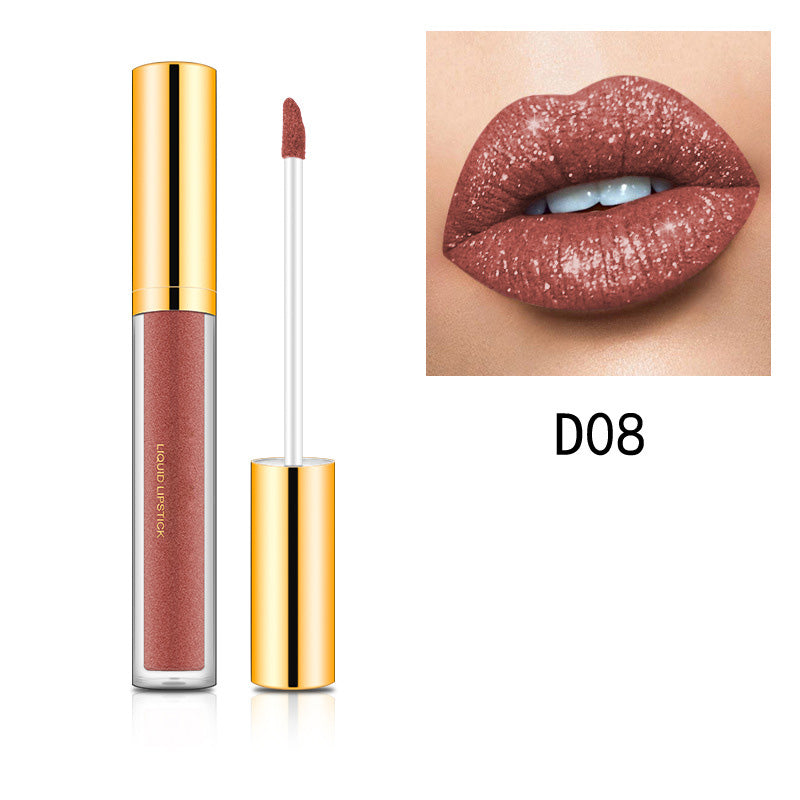 💄1 KAUFEN 1 GRATIS🎁Metallischer flüssiger Diamant-Glitter-Lippenstift