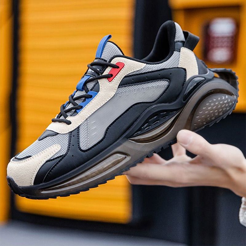 🔥Befristetes Angebot zum Vatertag - 35€ Rabatt!🔥Mesh-Sneaker für Männer: Trendige Schuhe mit Luftkissen-Sohle