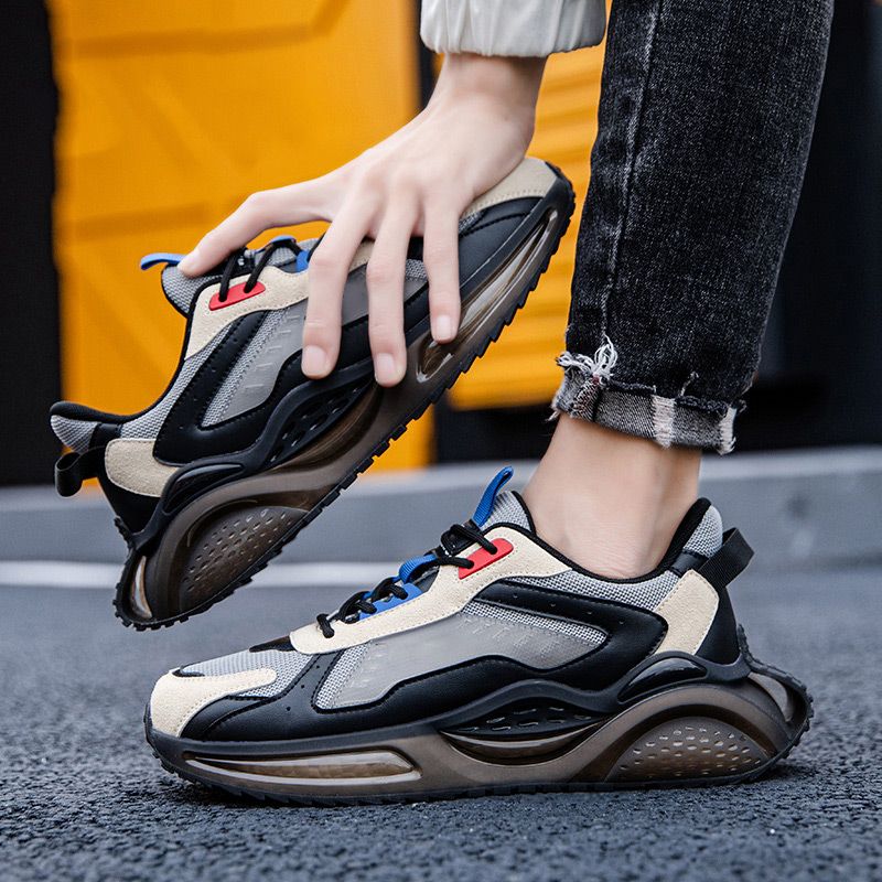 🔥Befristetes Angebot zum Vatertag - 35€ Rabatt!🔥Mesh-Sneaker für Männer: Trendige Schuhe mit Luftkissen-Sohle